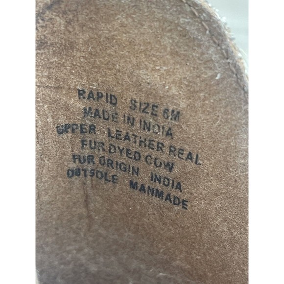 Coconuts By Matisse Pronto Leopard Print Leather Ankle Boots Size 6M - Picture 5 of 10